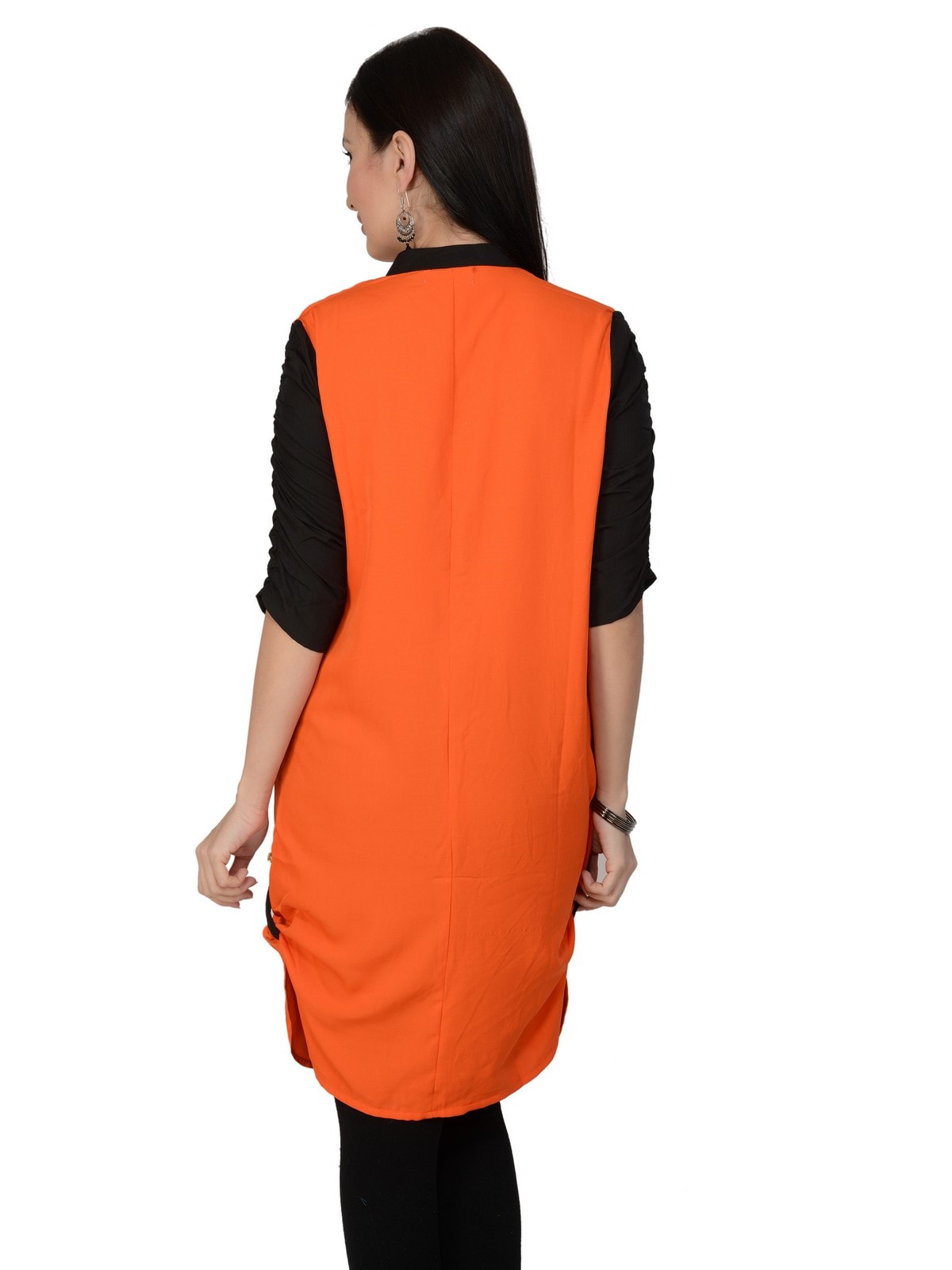 Finding Product Women's Casual 3/4 Sleeve Printed Kurti