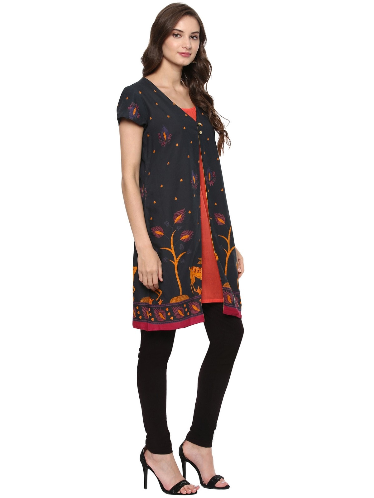 Finding Product Casual Half Sleeve Printed Women's Kurti