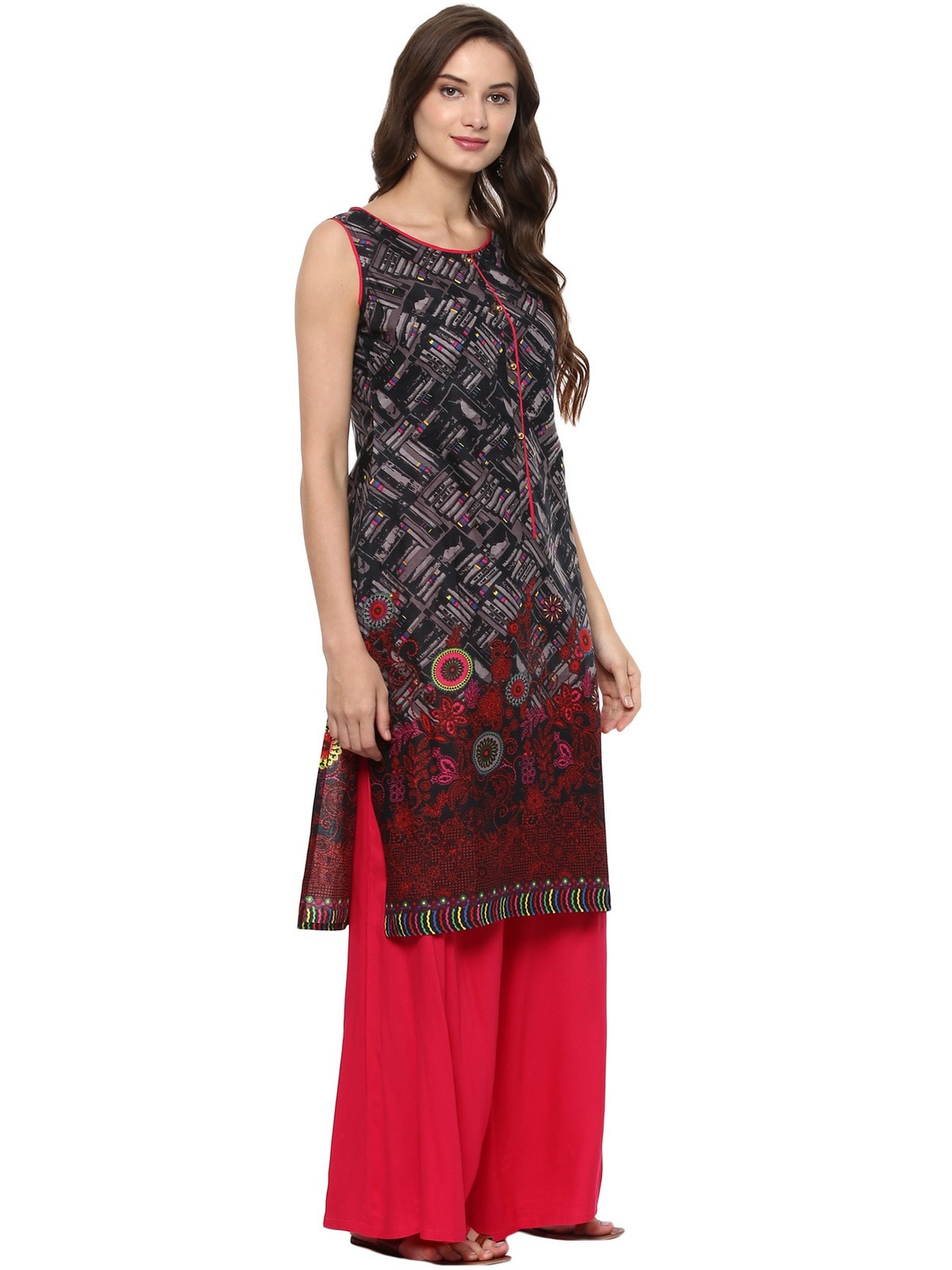 Finding Product Women's Multi Matrix Kurti