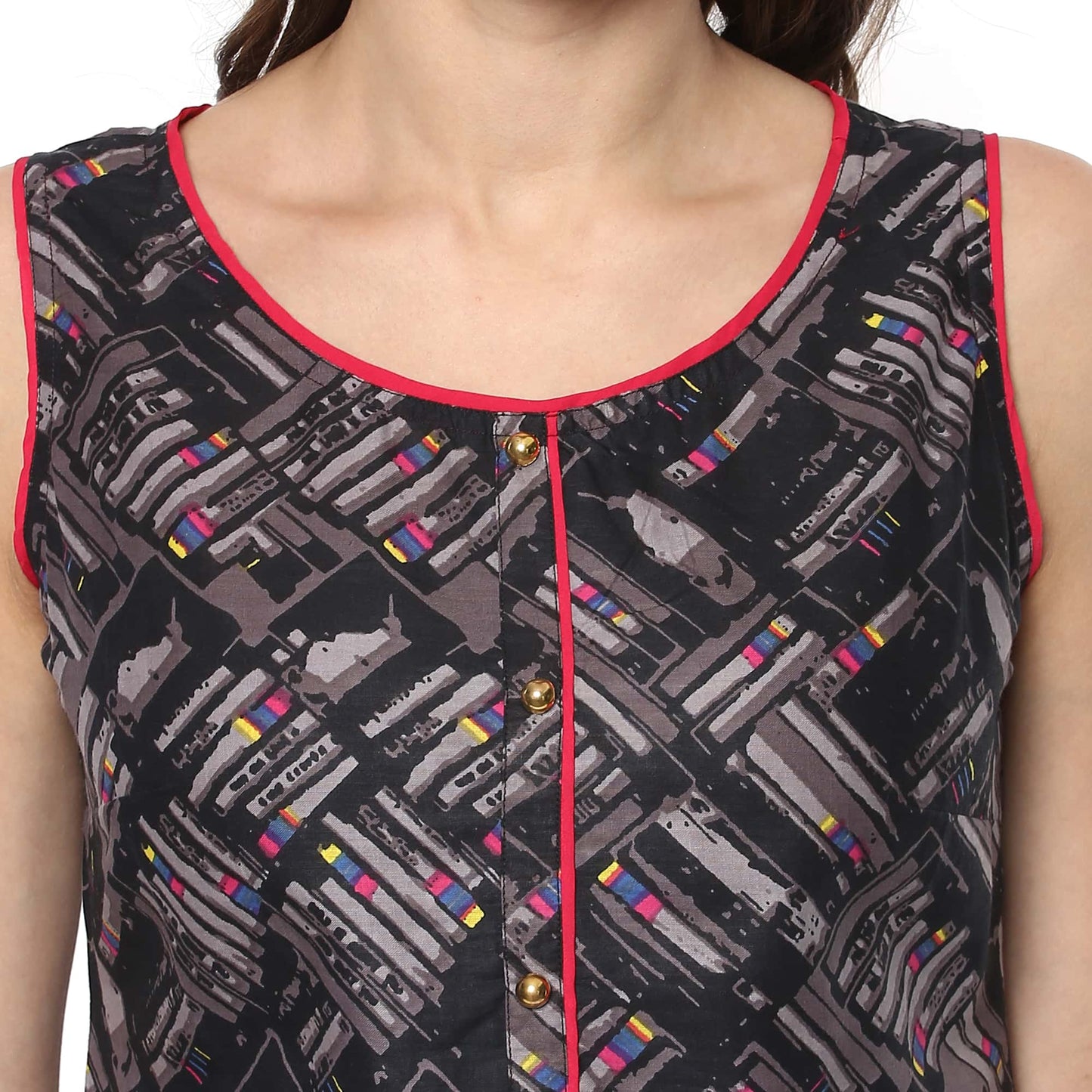 Finding Product Women's Multi Matrix Kurti