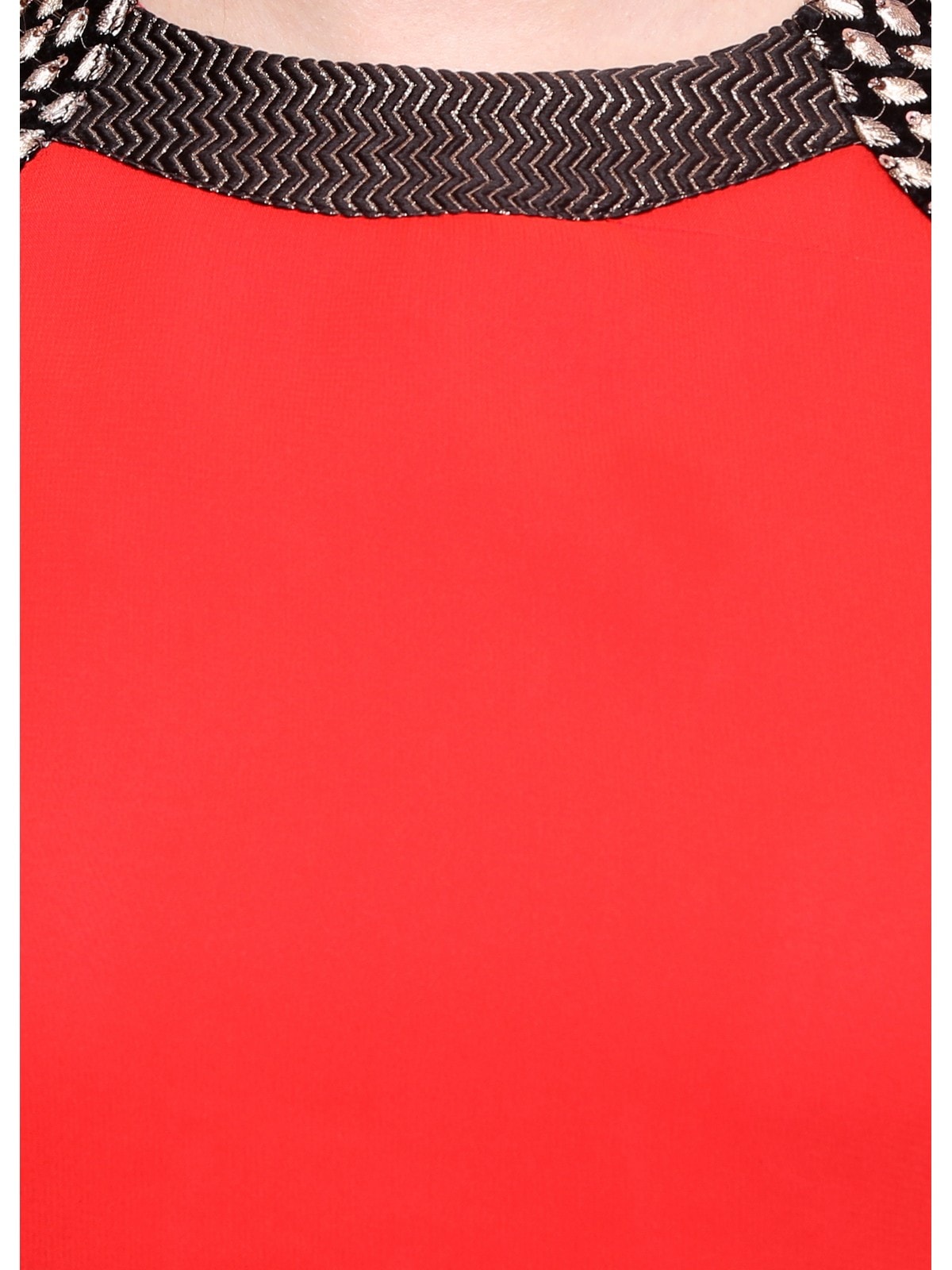 Finding Product Women's Shoulder Brocade Kurti