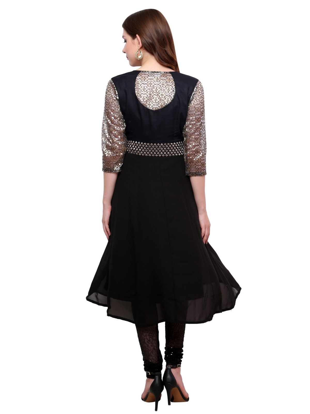 Finding Product Women's Brocade Belt Kurti