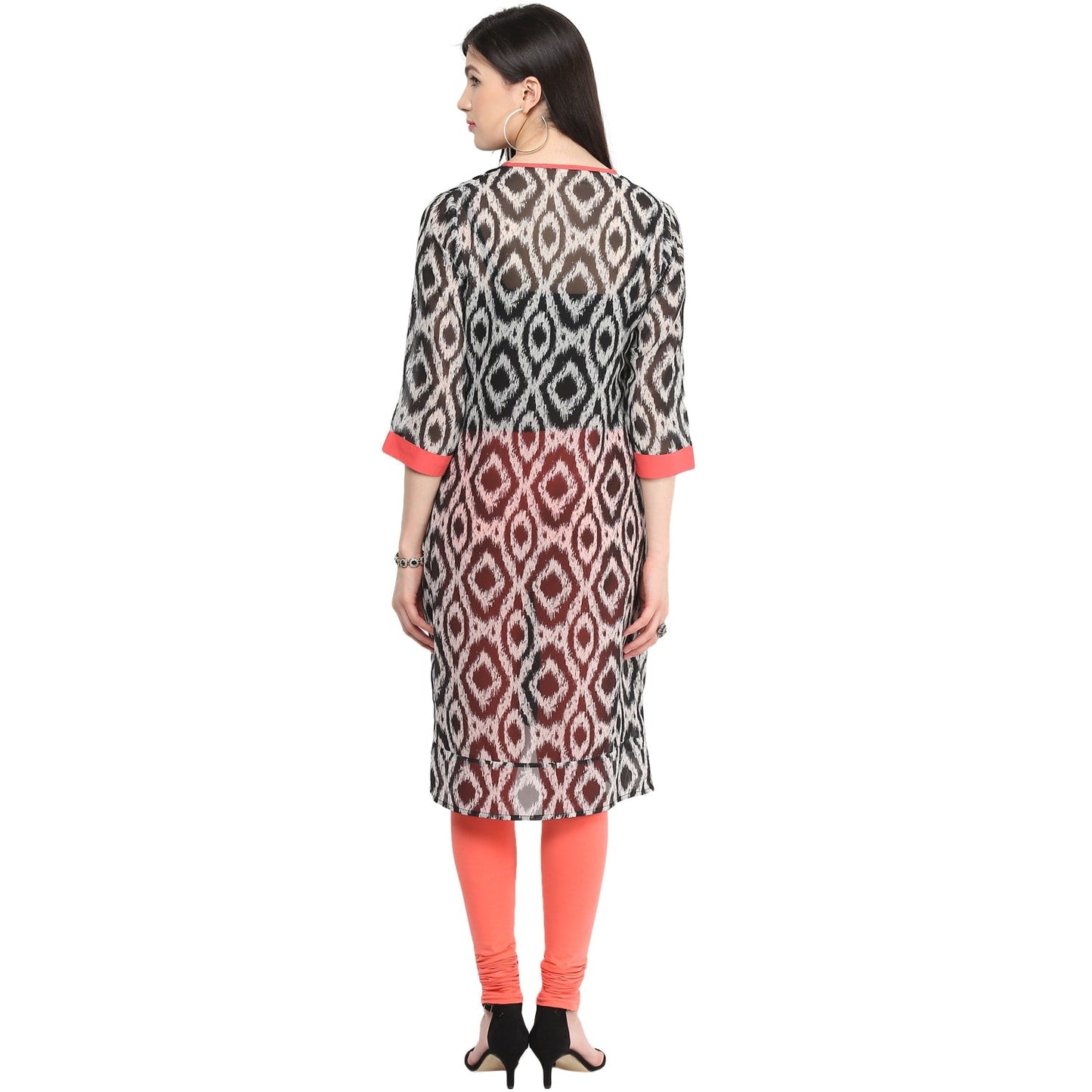 Finding Product Women's Printed Jacket Kurti