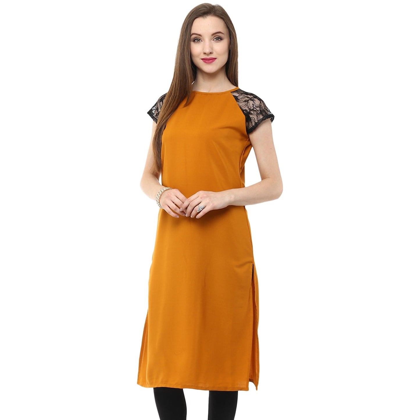 Finding Product Women's Raglan Lace Kurti