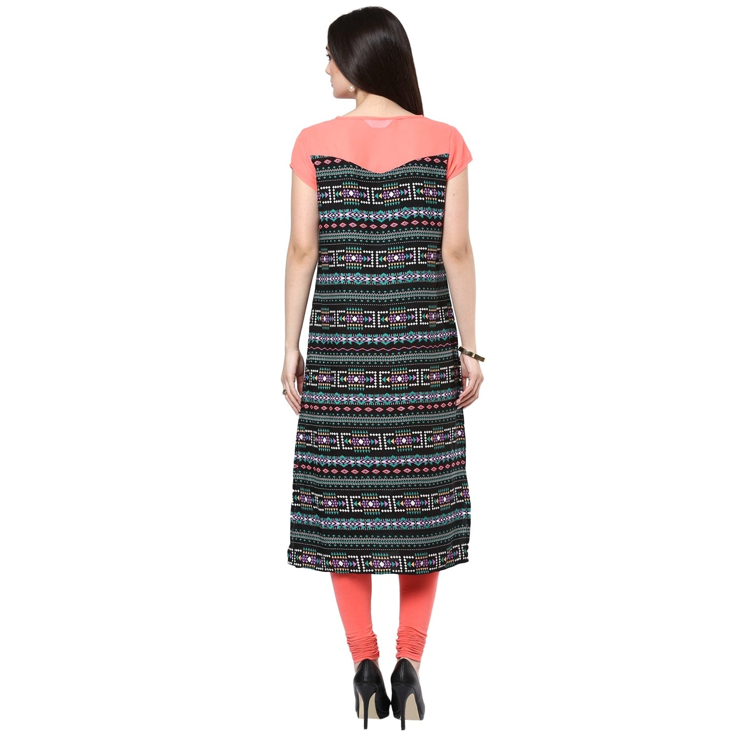 Finding Product Women's Neon Printed Kurti