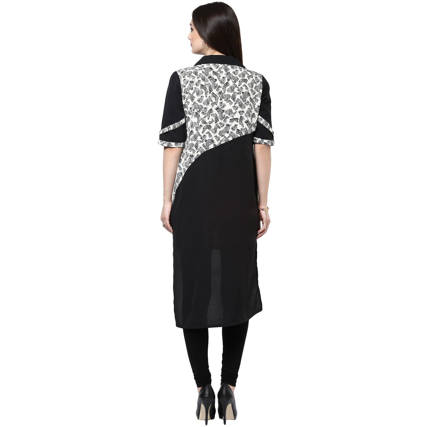 Finding Product Women's Zebra Print Kurti