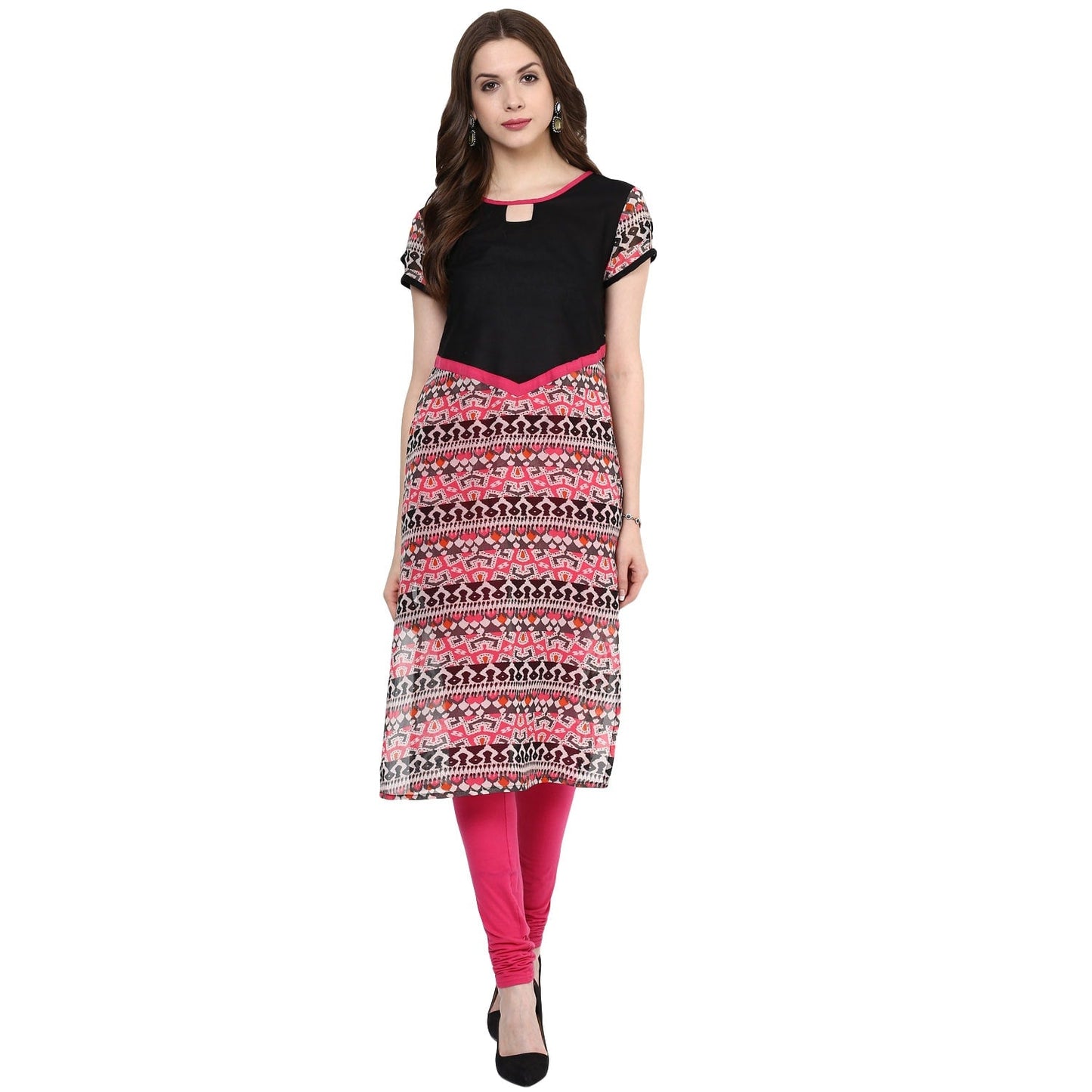 Finding Product Women's Multi Print Kurti