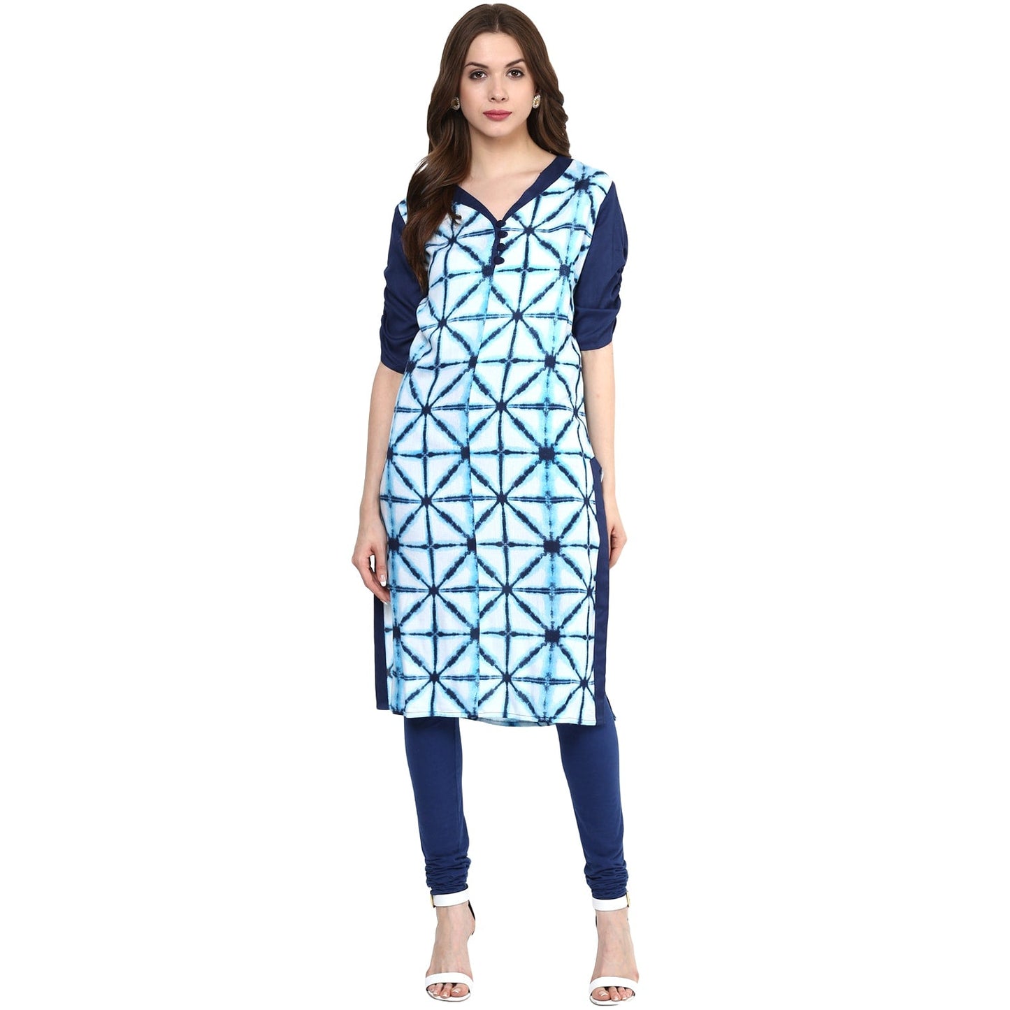 Finding Product Women's Ombre Print Kurti