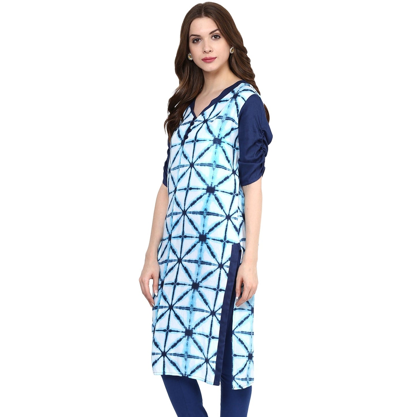 Finding Product Women's Ombre Print Kurti