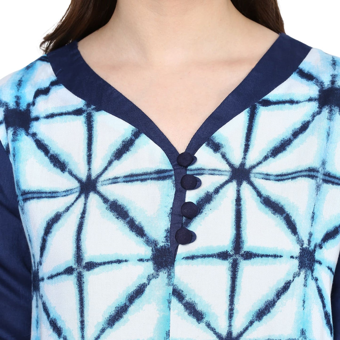 Finding Product Women's Ombre Print Kurti
