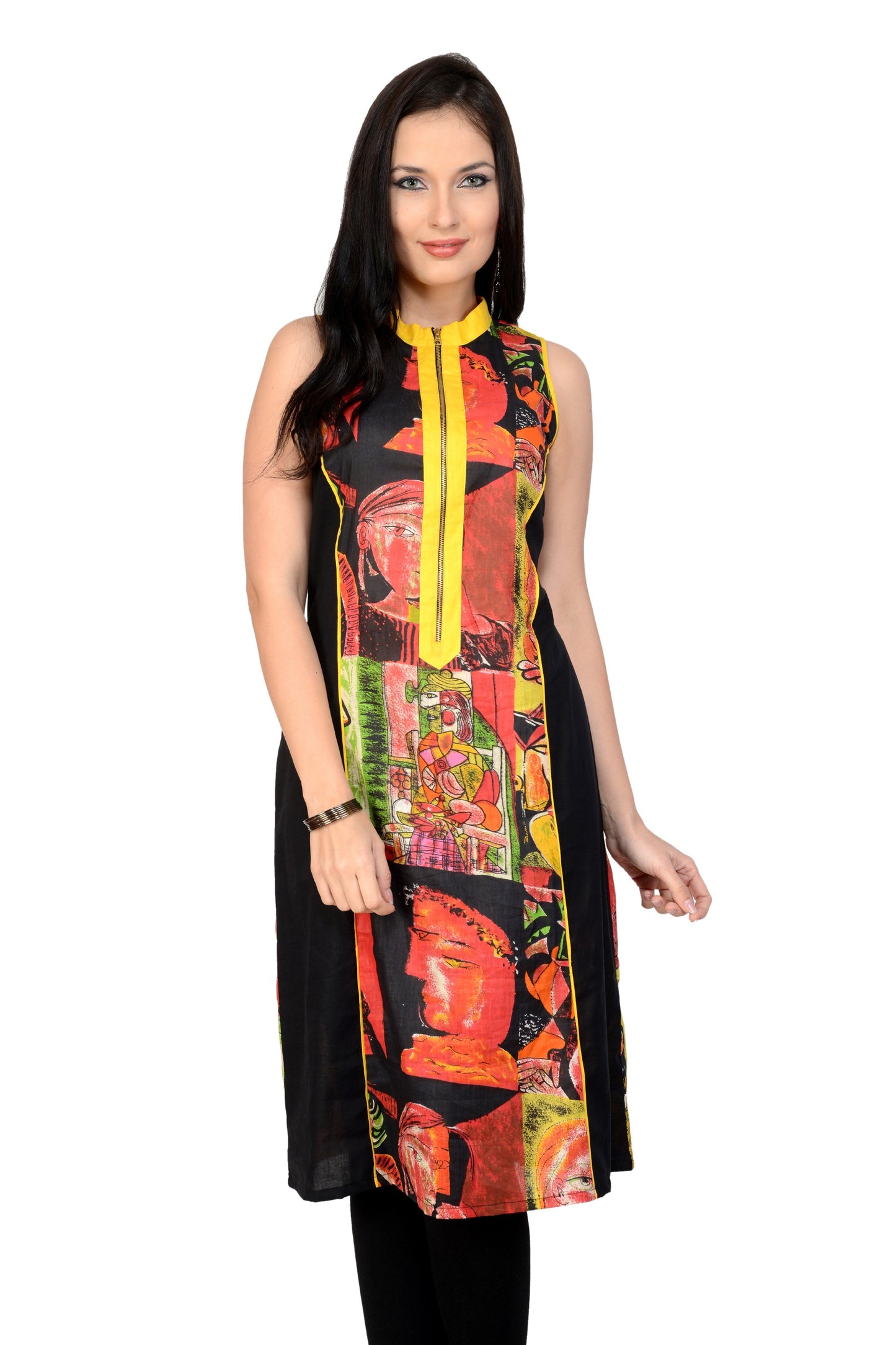 Finding Product Casual 3/4 Sleeve Printed Women's Kurti
