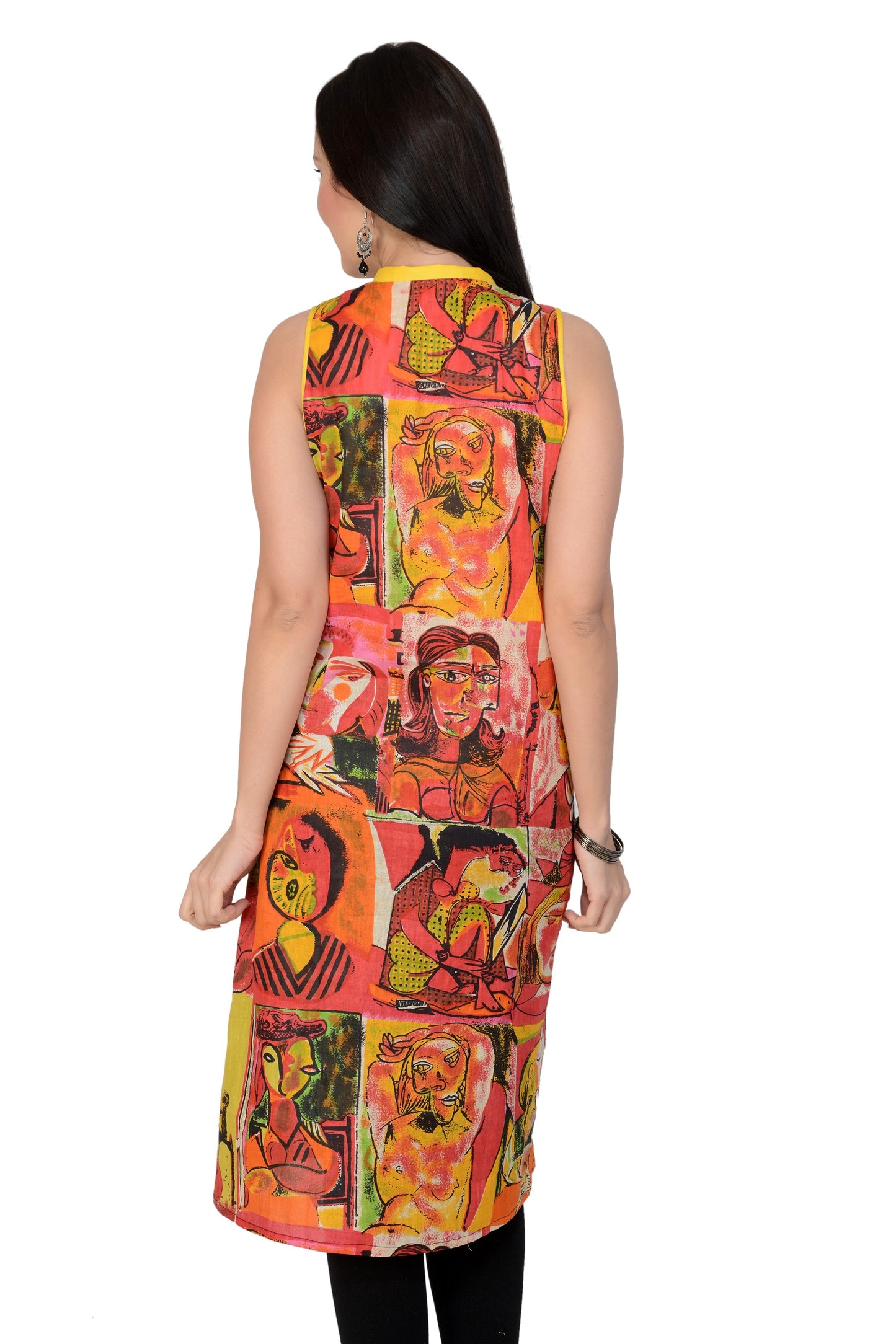Finding Product Casual 3/4 Sleeve Printed Women's Kurti