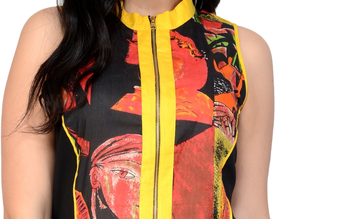 Finding Product Casual 3/4 Sleeve Printed Women's Kurti