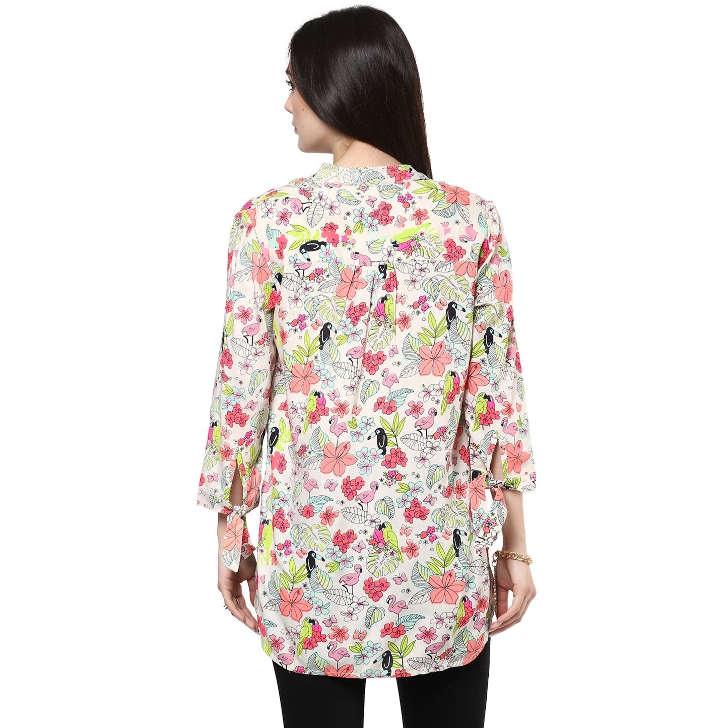 Finding Product Women's Neon Printed Top