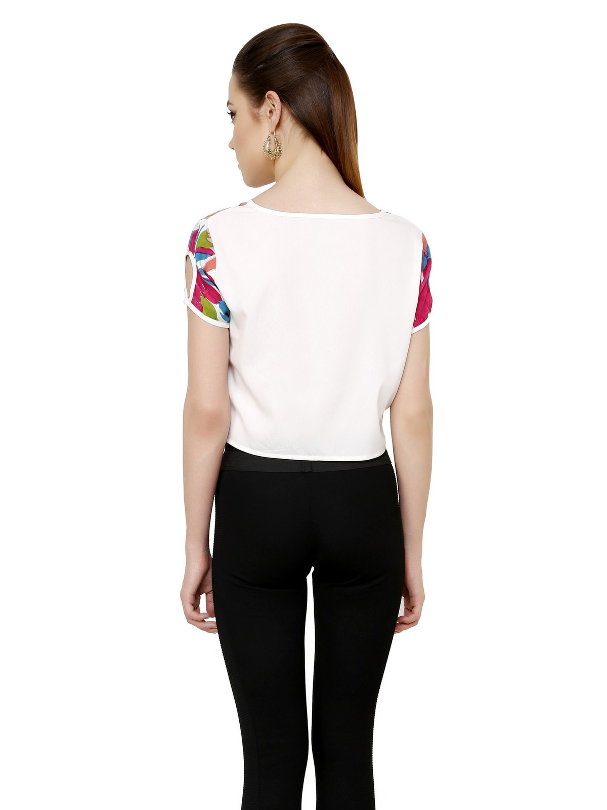 Finding Product Women's Floral Crop Top