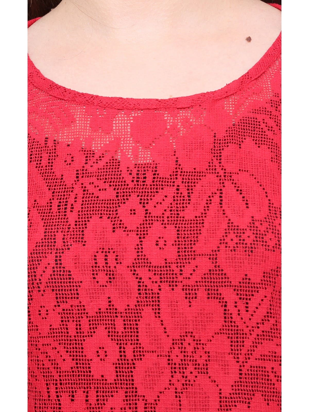 Finding Product Women's Net Ruched Top