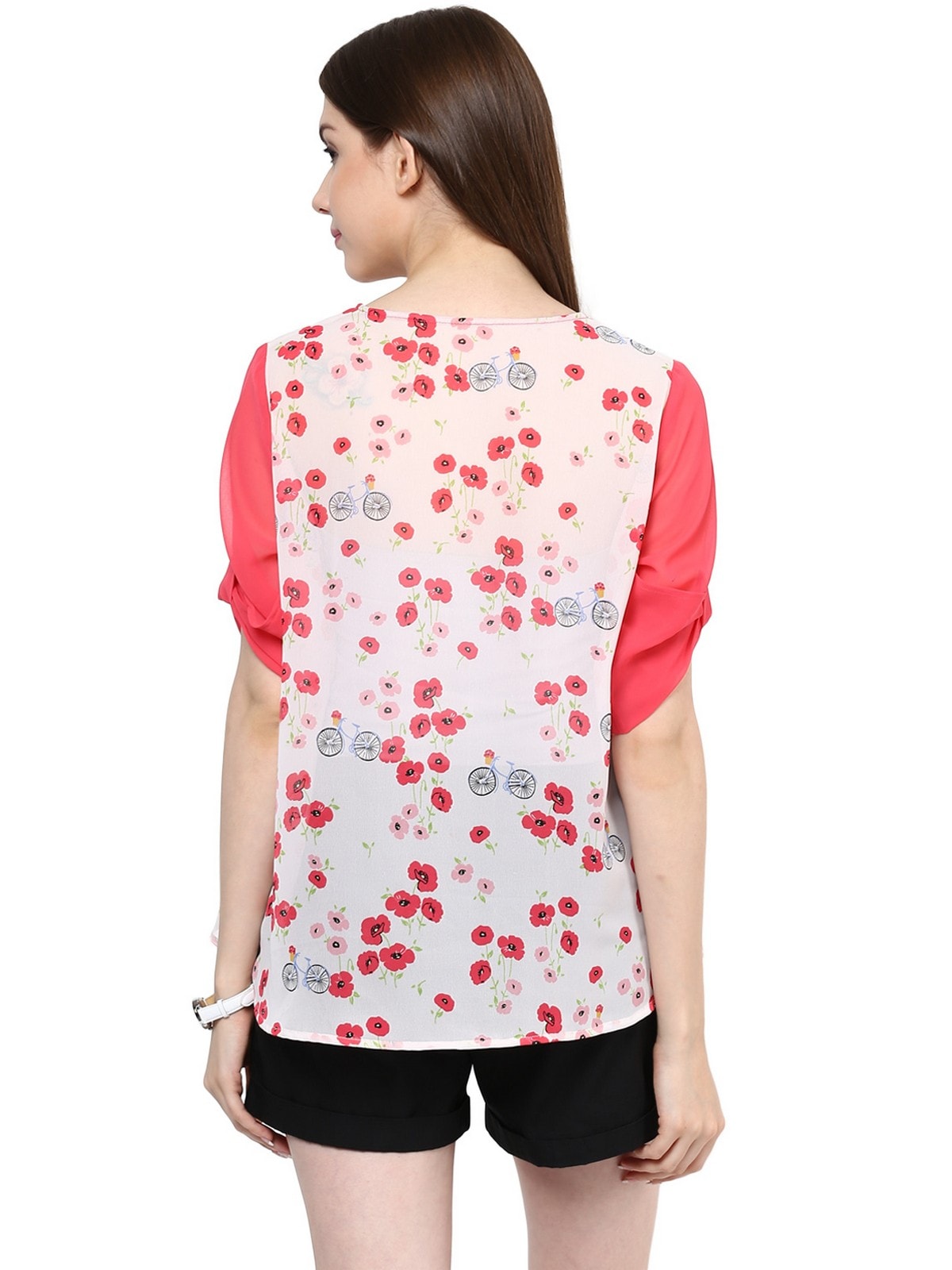 Finding Product Women's Pastel Bow-Shape Top