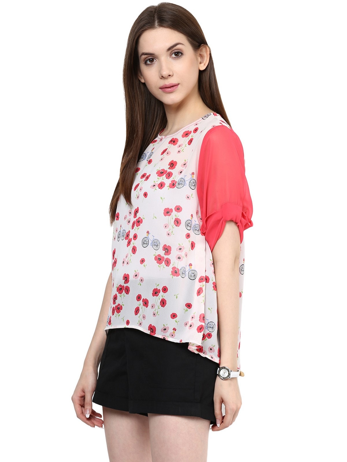 Finding Product Women's Pastel Bow-Shape Top