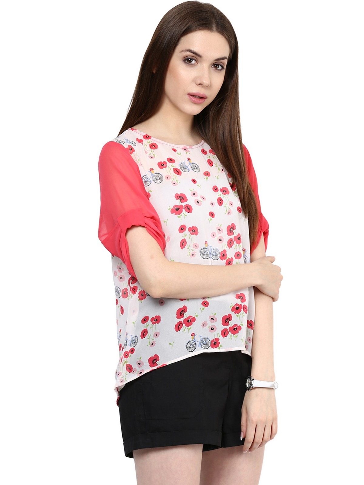 Finding Product Women's Pastel Bow-Shape Top