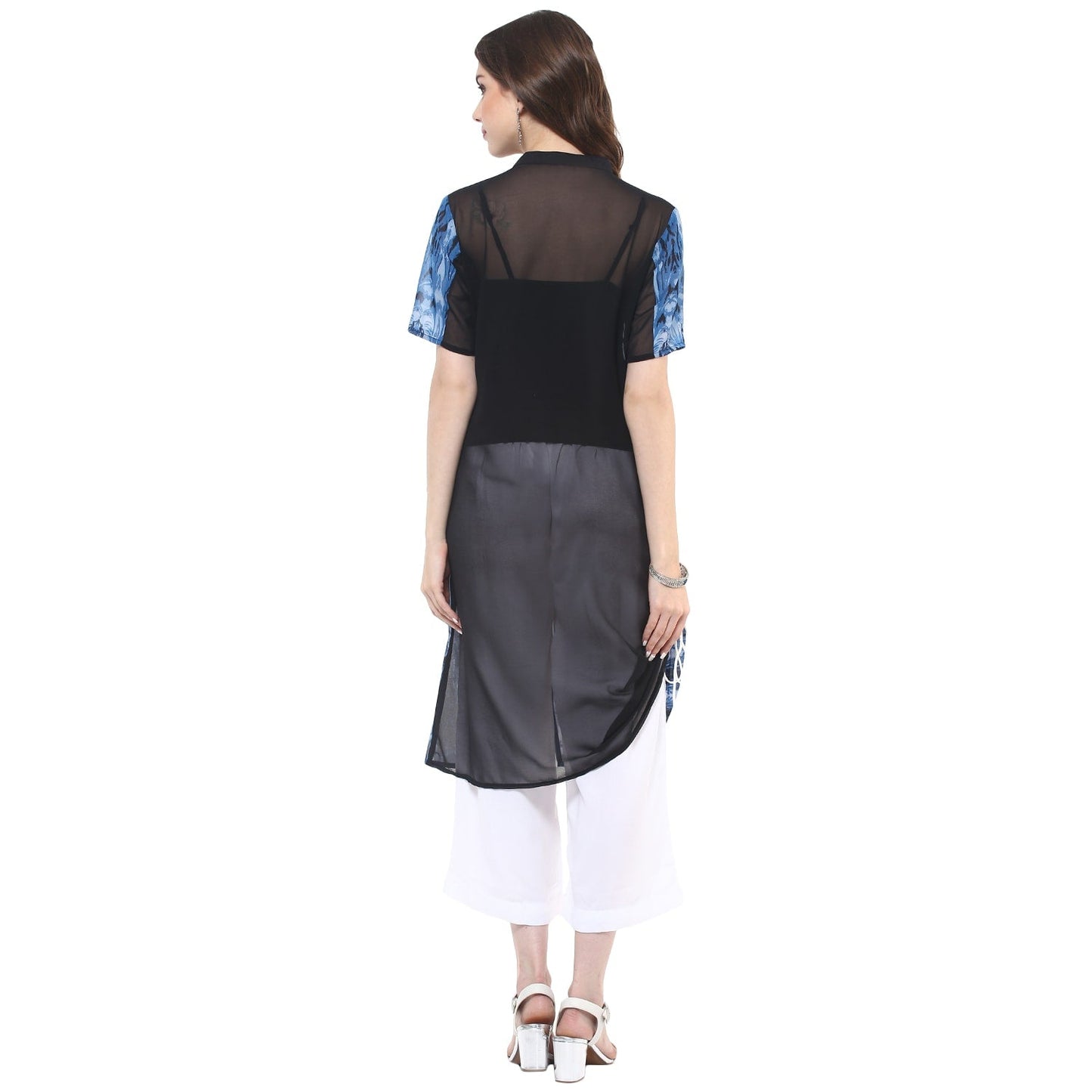 Finding Product Women's Printed Side Drawstring Kurti