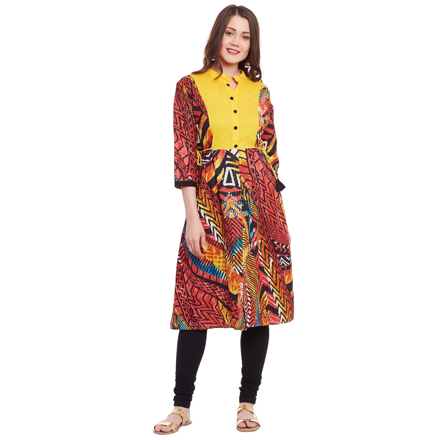 Finding Product Women's Tropical Print Kurta