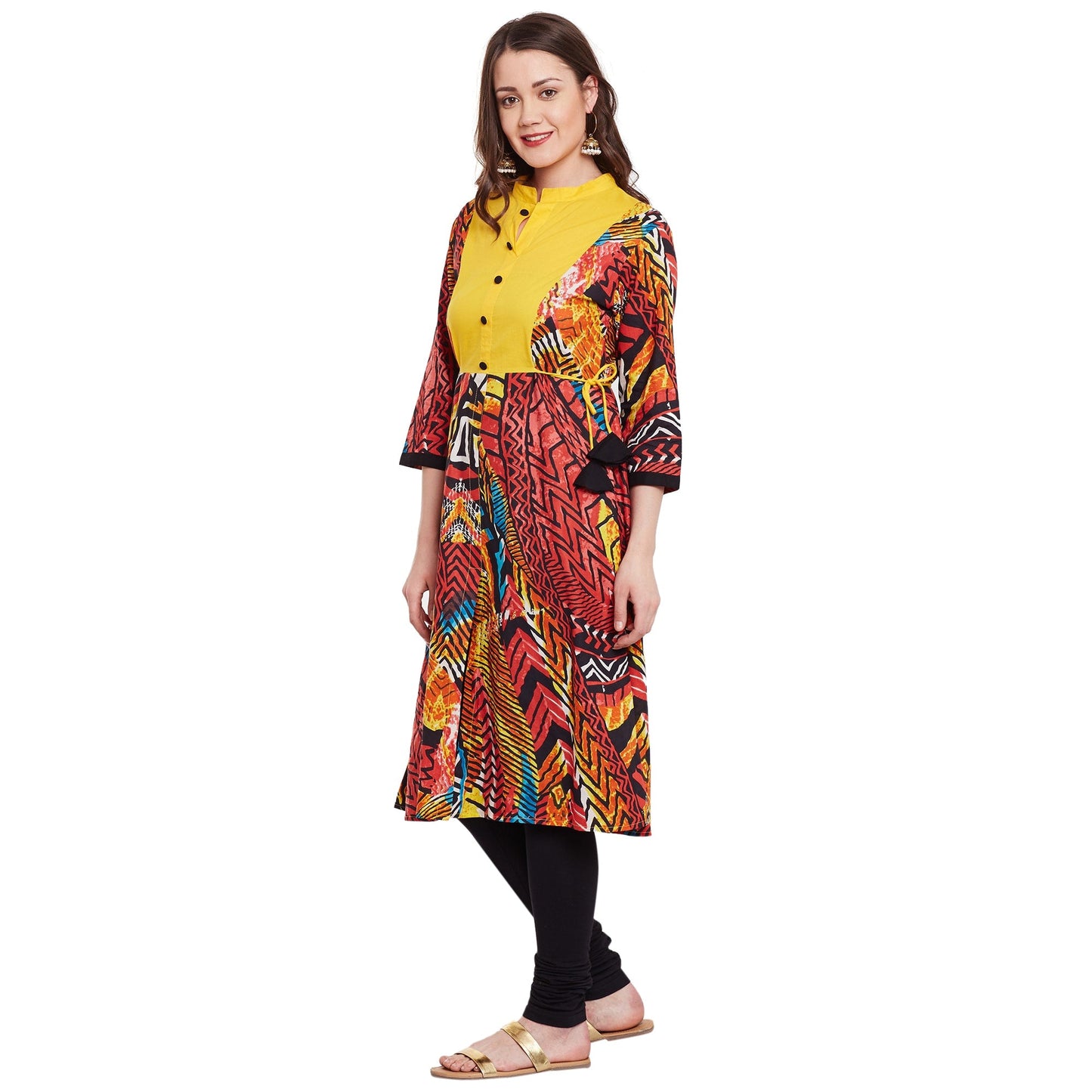 Finding Product Women's Tropical Print Kurta