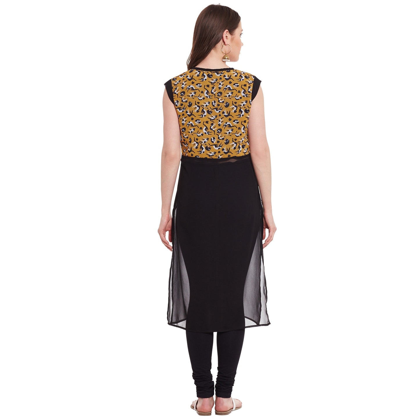 Finding Product Women's Cat Print Kurta