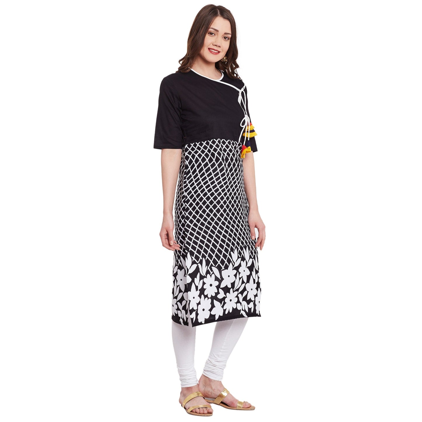 Finding Product Women's Monocromatic Kurta
