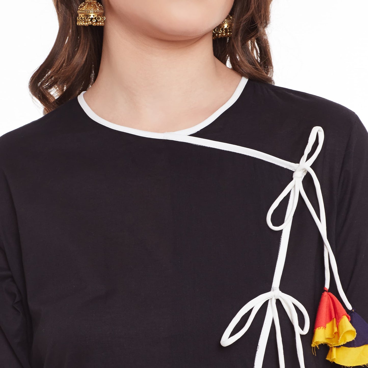 Finding Product Women's Monocromatic Kurta