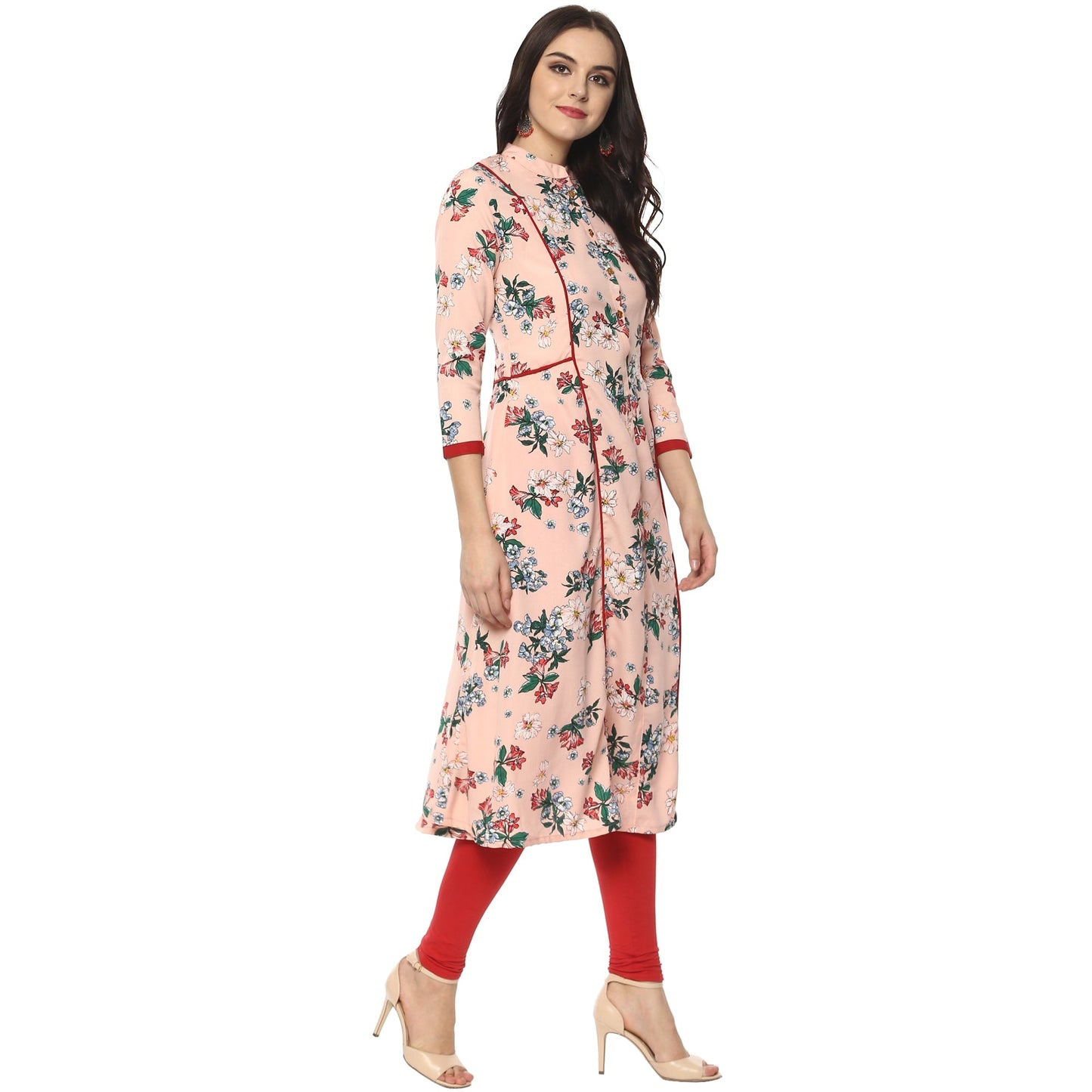 Finding Product Women's Floral Anarkali Kurta