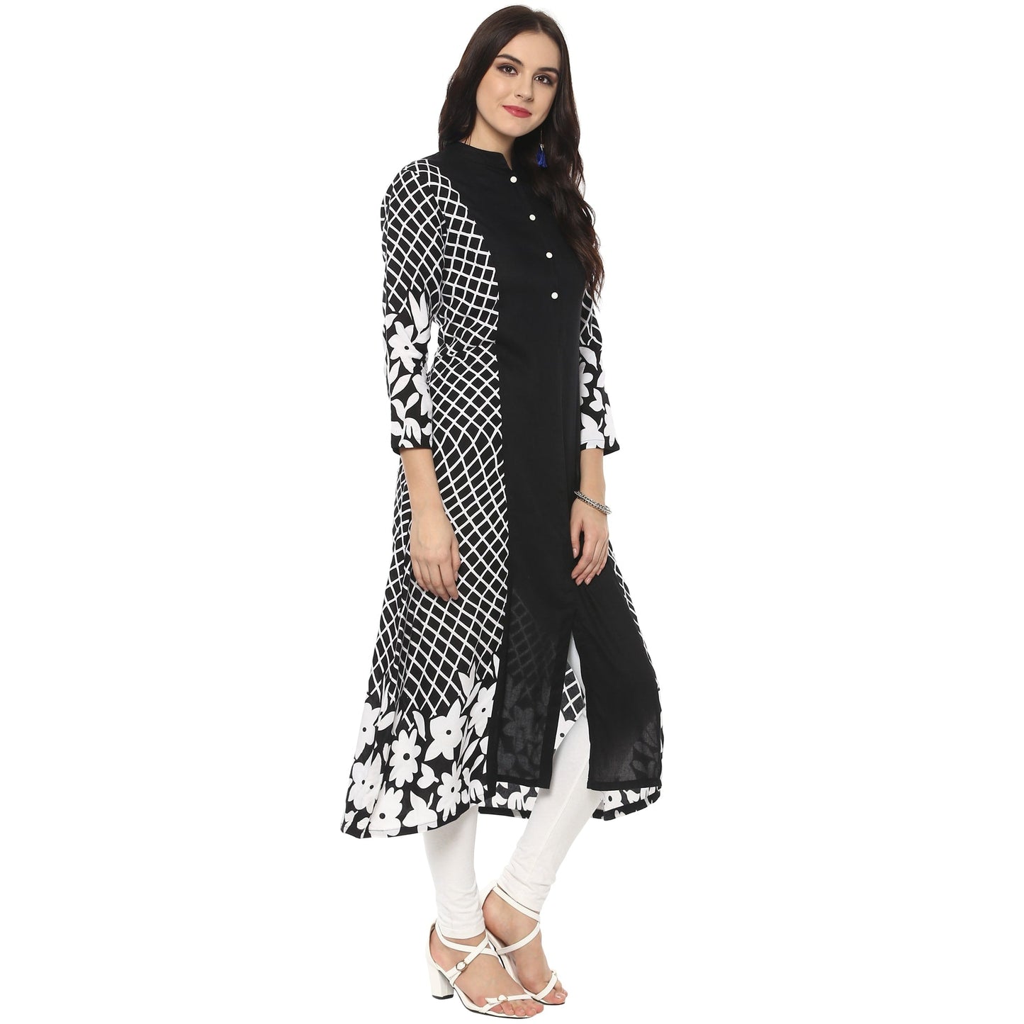 Finding Product Women's Monocromatic Anarkali Kurta