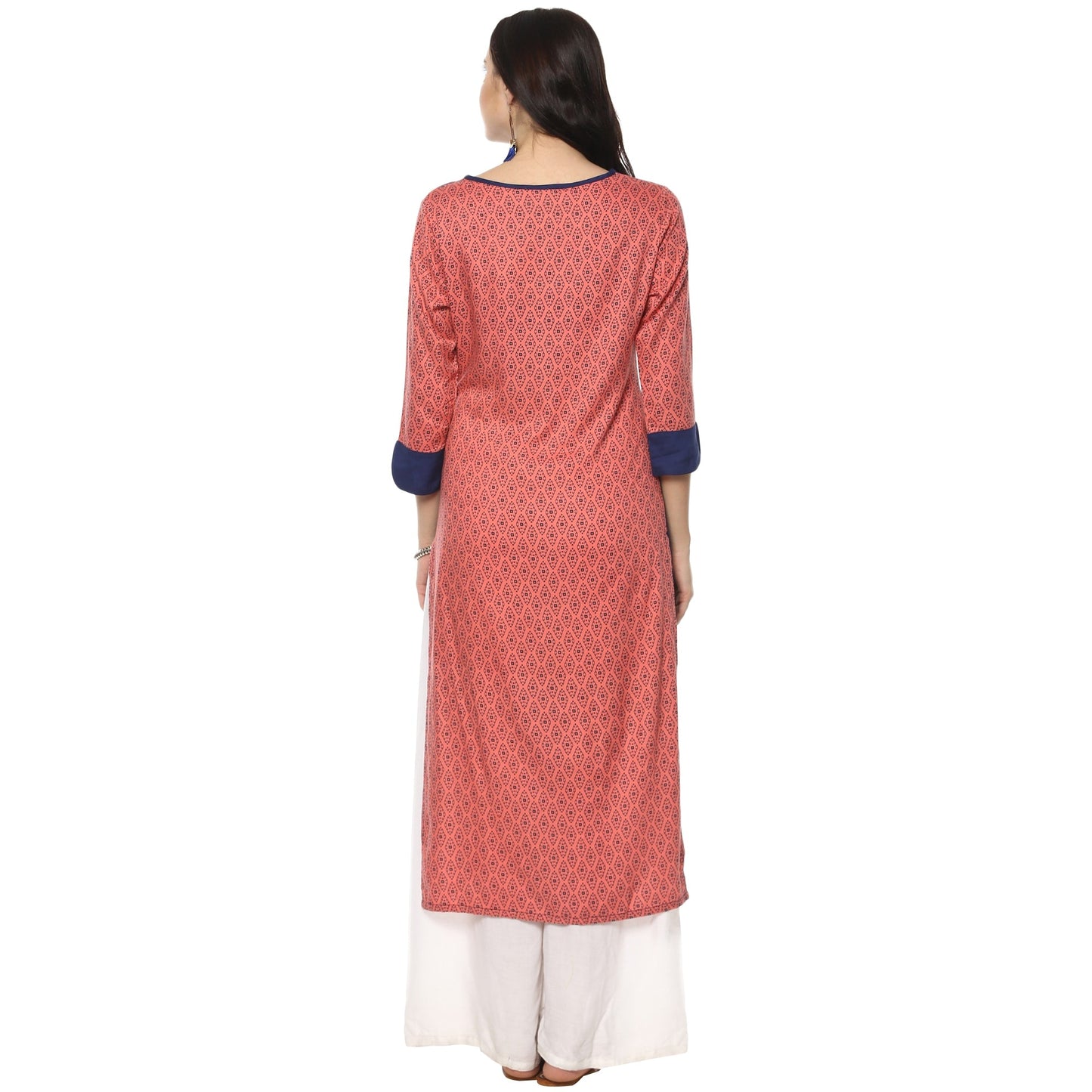 Finding Product Women's Embroidered Long Kurta