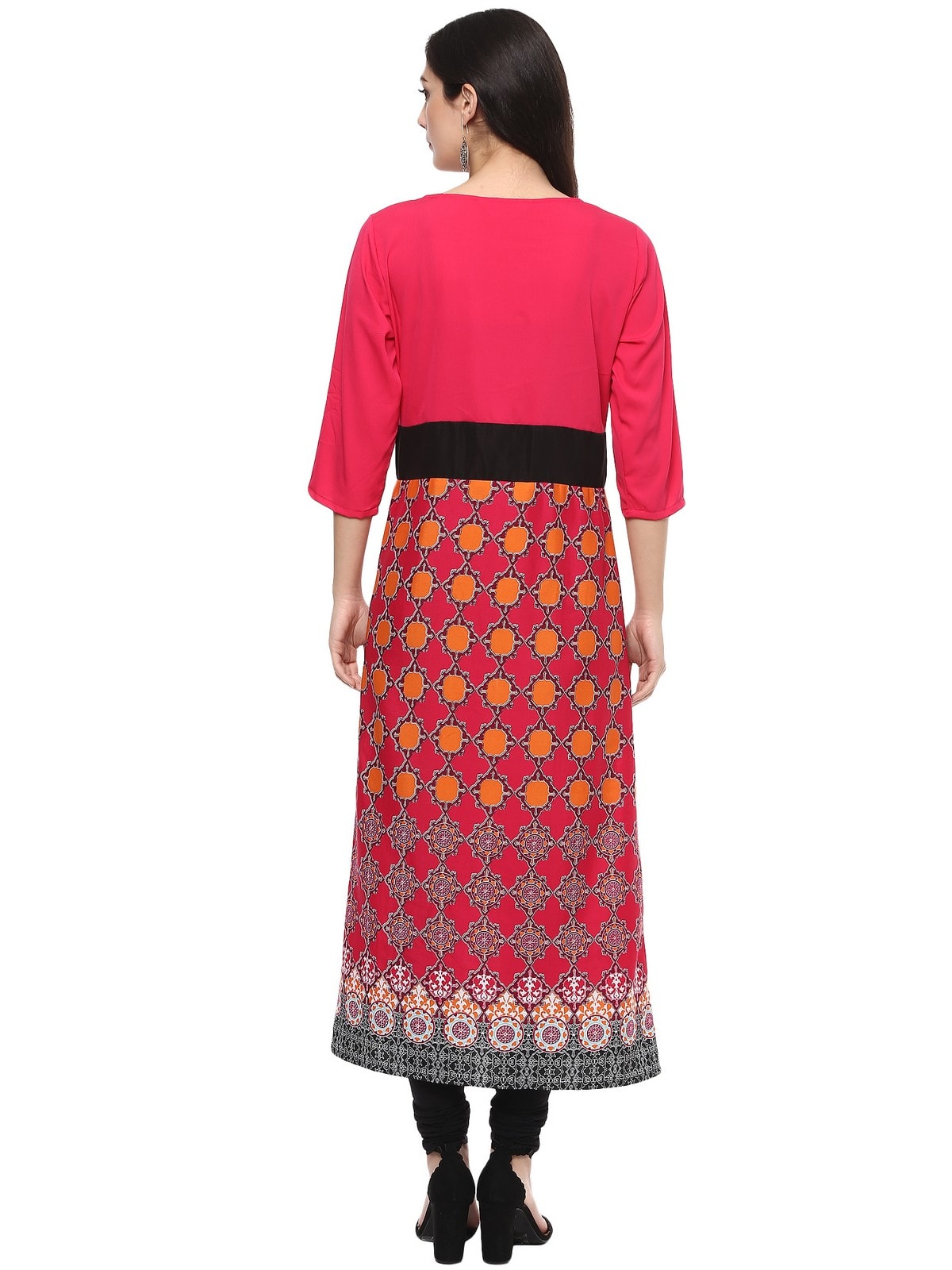 Finding Product Women's Printed Eyelit Kurta