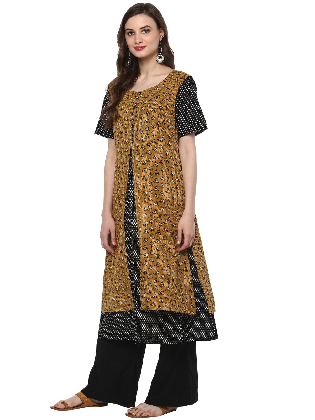 Finding Product Womens Tagai Printed Koti Style Kurta