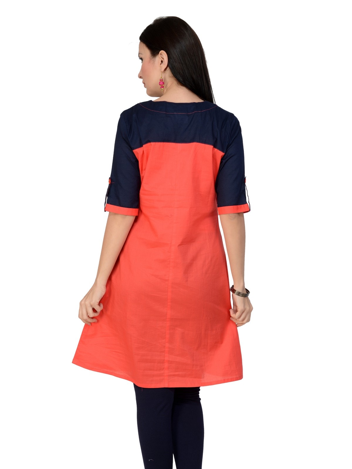 Finding Product Casual Half Sleeve Solid Women's Kurti