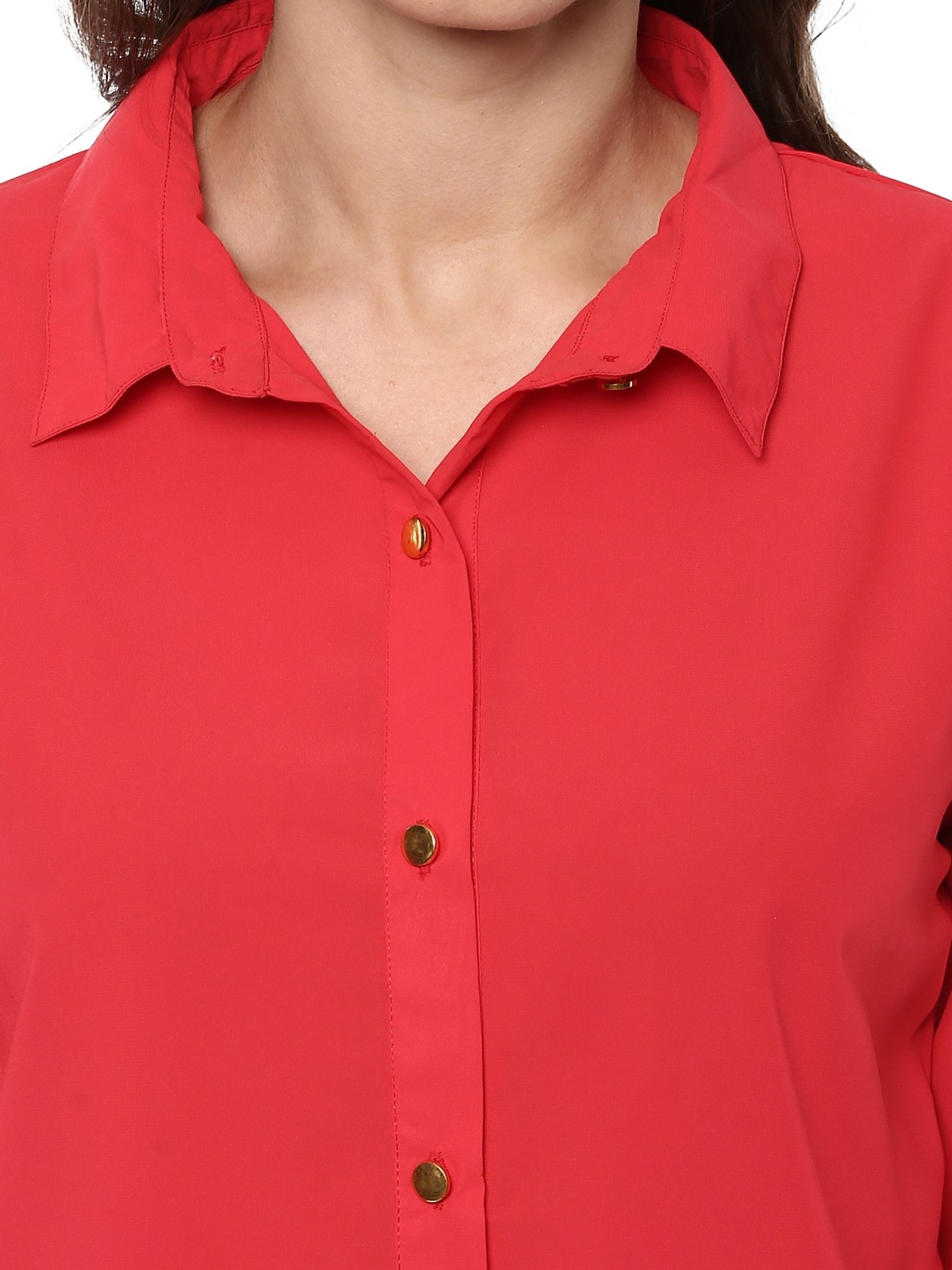 Finding Product Women's Loose Shirt With Bell Sleeves