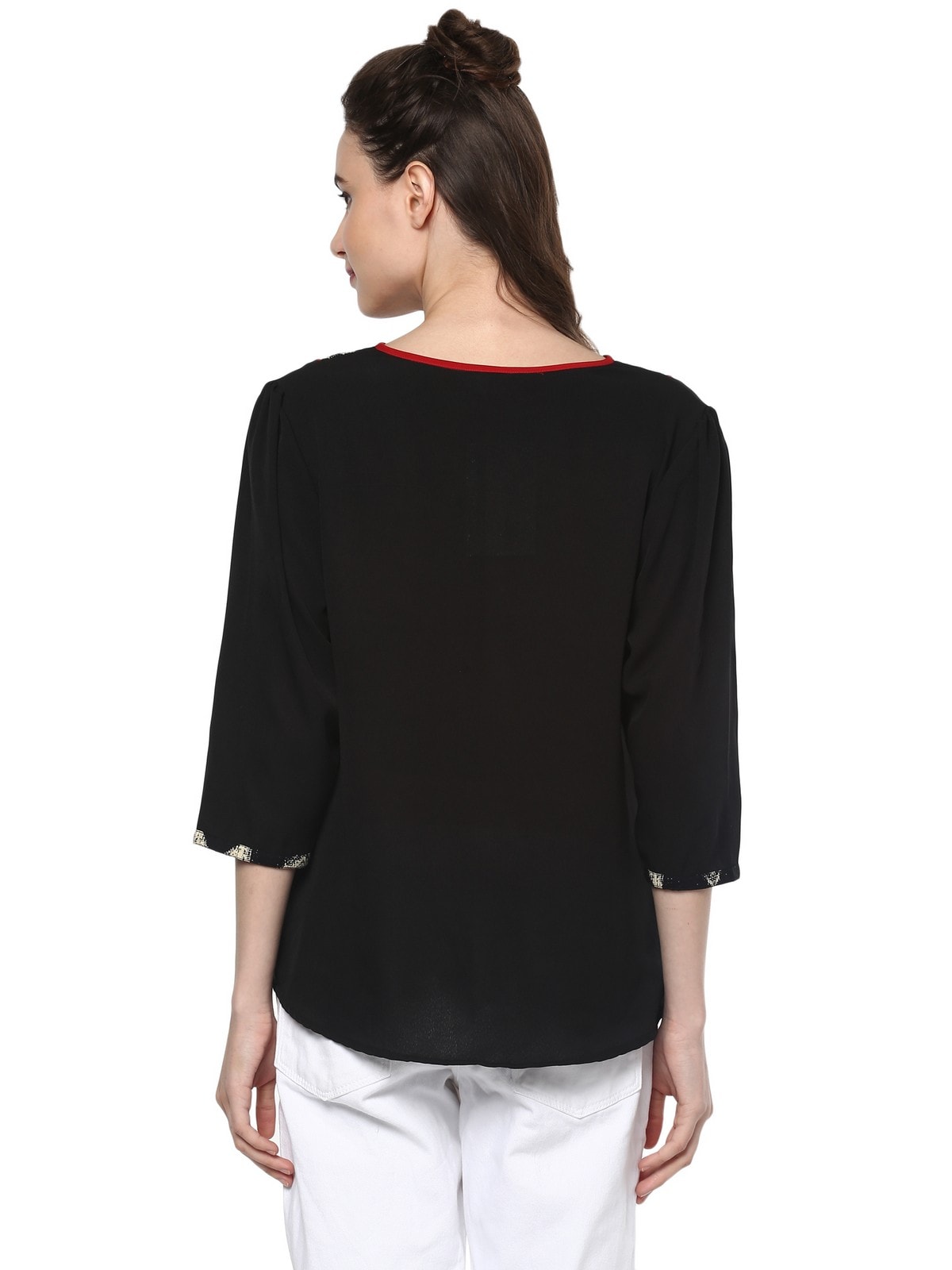 Finding Product Women's Bohemian Yoke Top