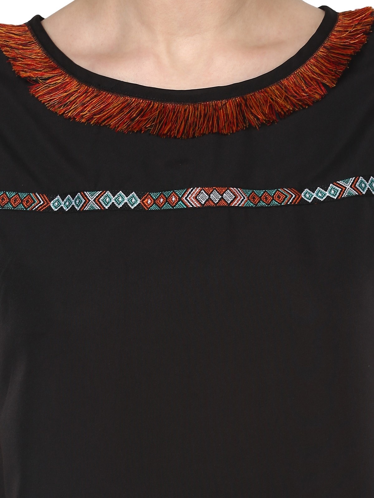 Finding Product Women's Bohemian Fringe Top