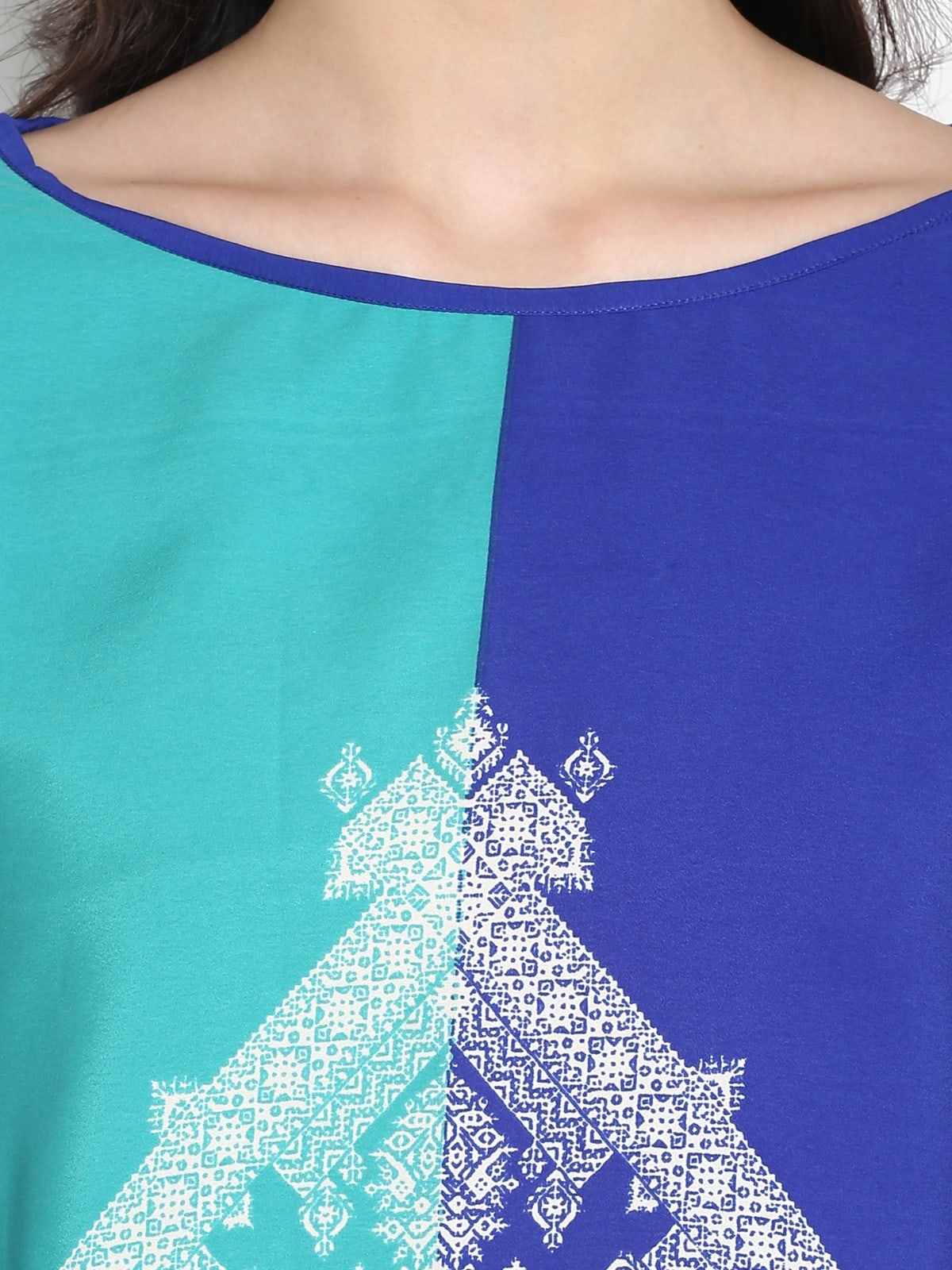 Finding Product Women's Quirky Placement print Top