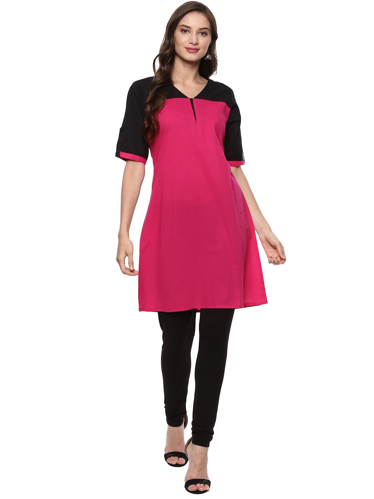 Finding Product Casual 3/4 Sleeve Printed Women's Kurti