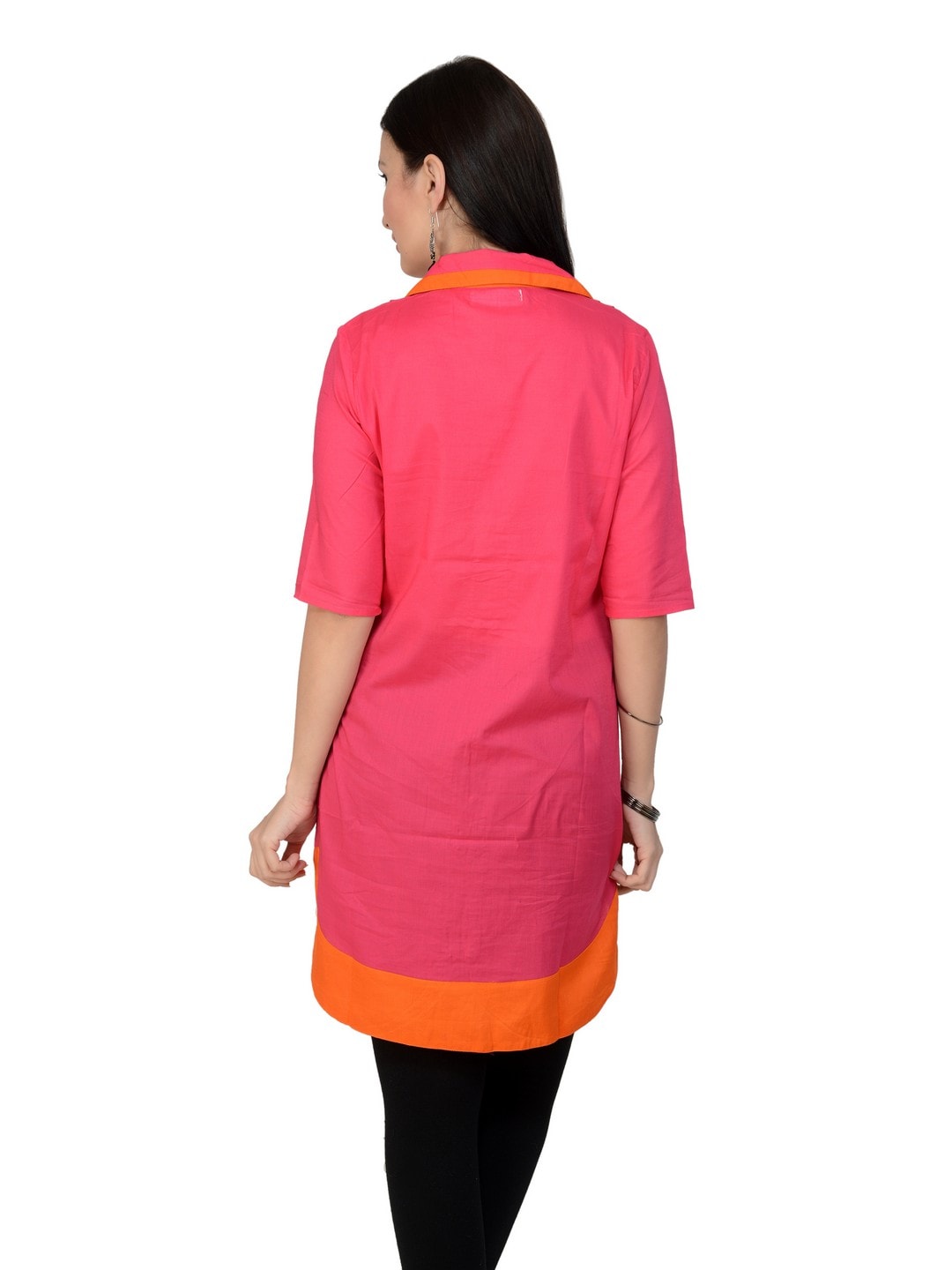 Finding Product Casual 3/4 Sleeve Solid Women's Kurti