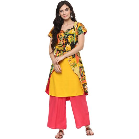 Finding Product Casual Half Sleeve Printed Women's Kurti