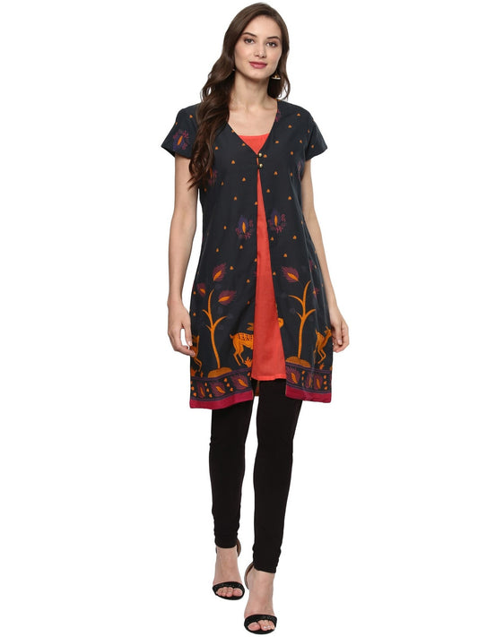 Finding Product Casual Half Sleeve Printed Women's Kurti