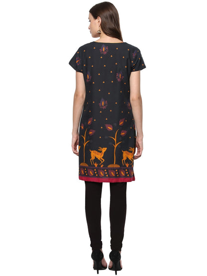 Finding Product Casual Half Sleeve Printed Women's Kurti