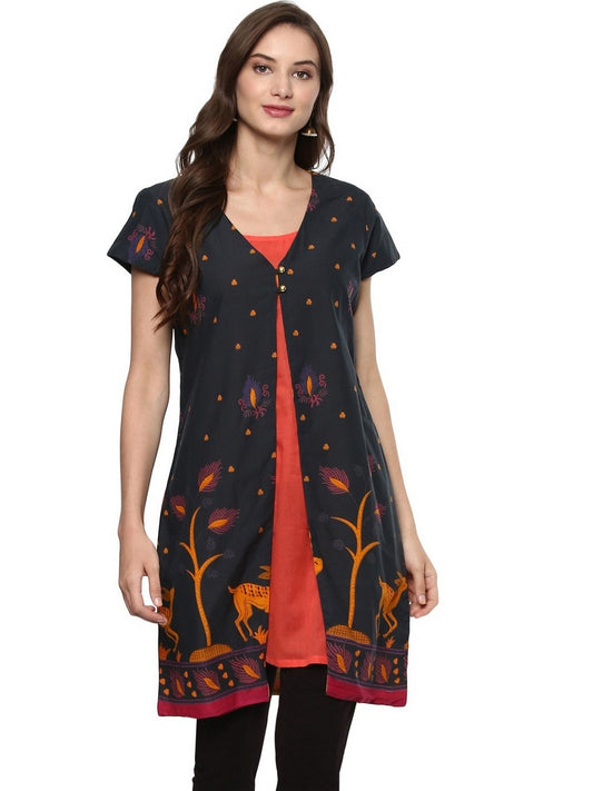 Finding Product Casual Half Sleeve Printed Women's Kurti