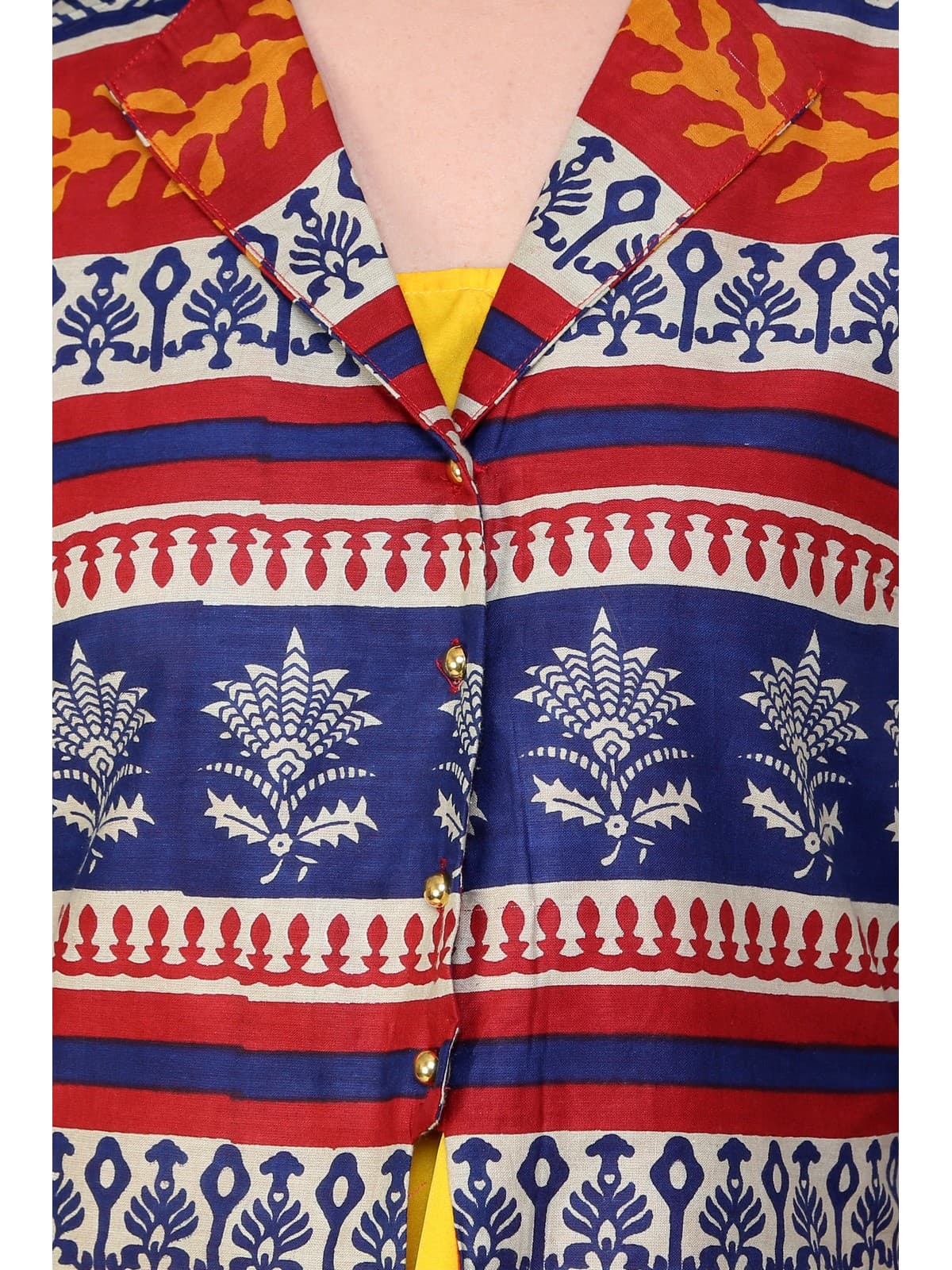 Finding Product Women's Casual Full Sleeve Printed Kurti
