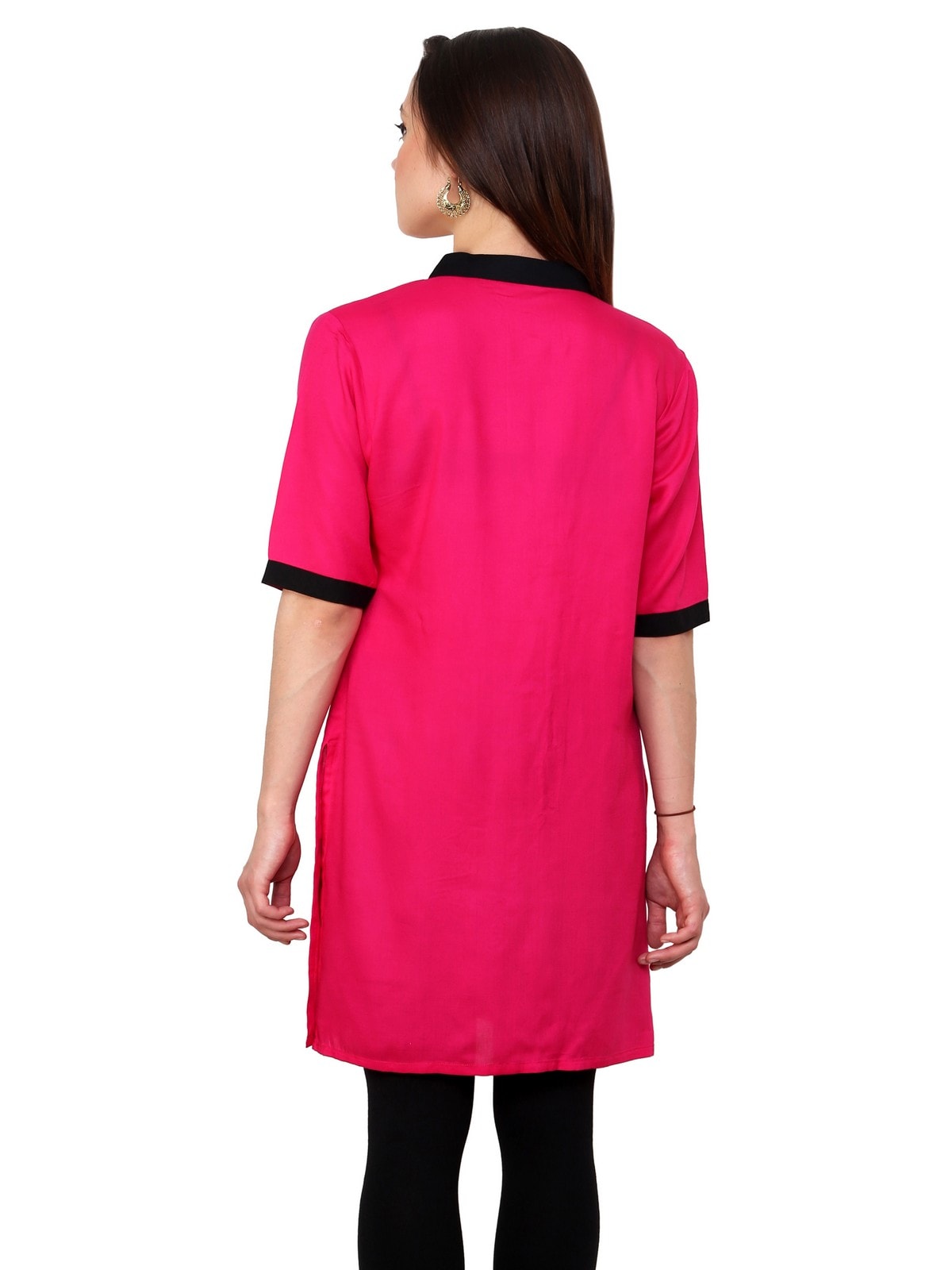 Finding Product Women's Tilted Placket Kurti