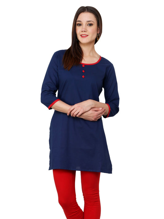 Finding Product Women's 3/4sleeves front buttoned kurti