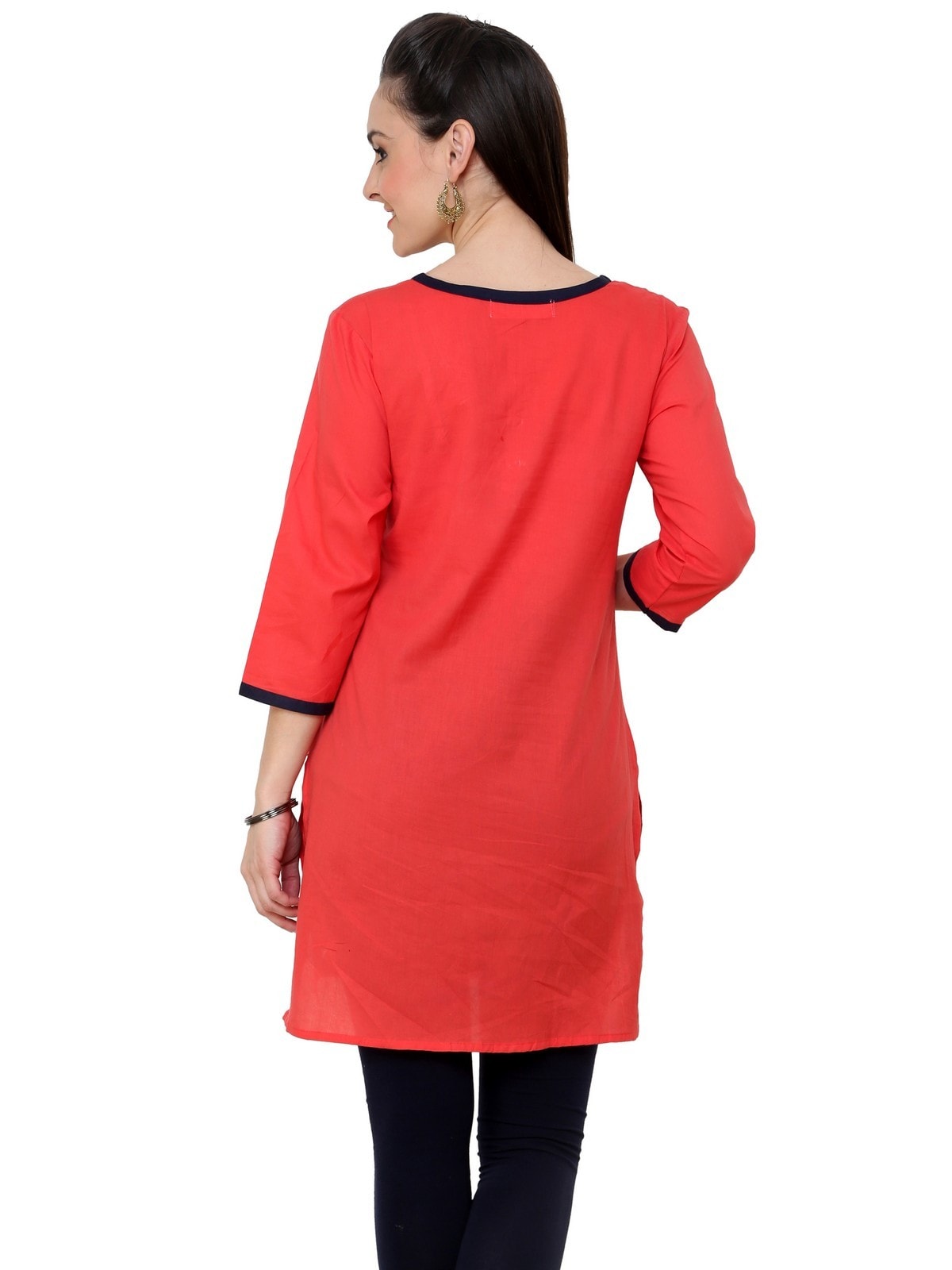 Finding Product Women's 3/4sleeves front buttoned kurti