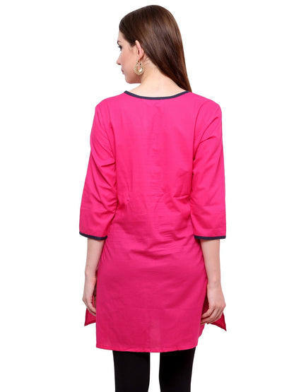 Finding Product Women's 3/4sleeves front buttoned kurti